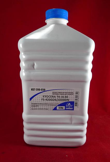Тонер для Kyocera TK-3130, FS-4200DN/4300DN, M3550idn/M3560idn (кан. 650г) B&W Standart фас.Россия фото 1