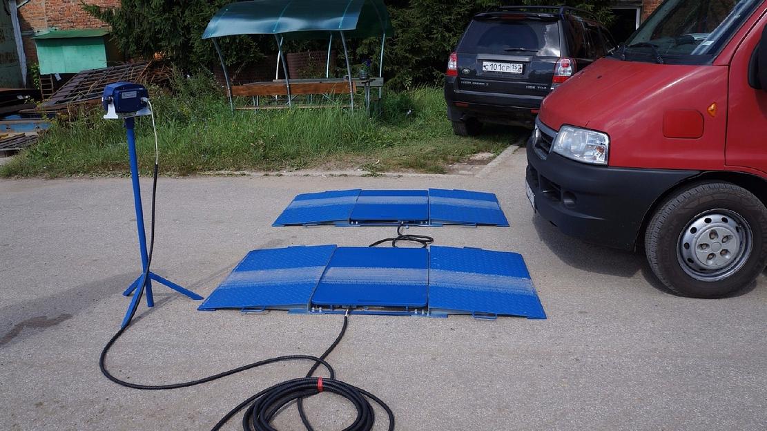 Автомобильные весы Альфа АВ-А поосного взвешивания фото 5