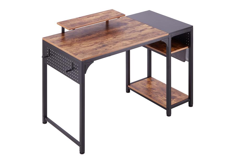 Стол письменный (для компьютера) EUREKA ZX-SS140B-RBB с шириной 140 см, Brown фото 1