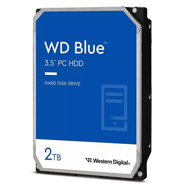 Жесткий диск Western Digital HDD SATA-III 2Tb Blue WD20EARZ, 5400rpm, 64MB buffer (аналог WD20EZRZ), 1 year (WD20EARZ) фото 1
