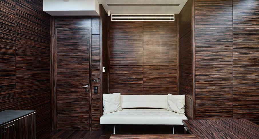 Стационарная перегородка NAYADA-Regina Line Fireproof из дерева противопожарная под заказ фото 5