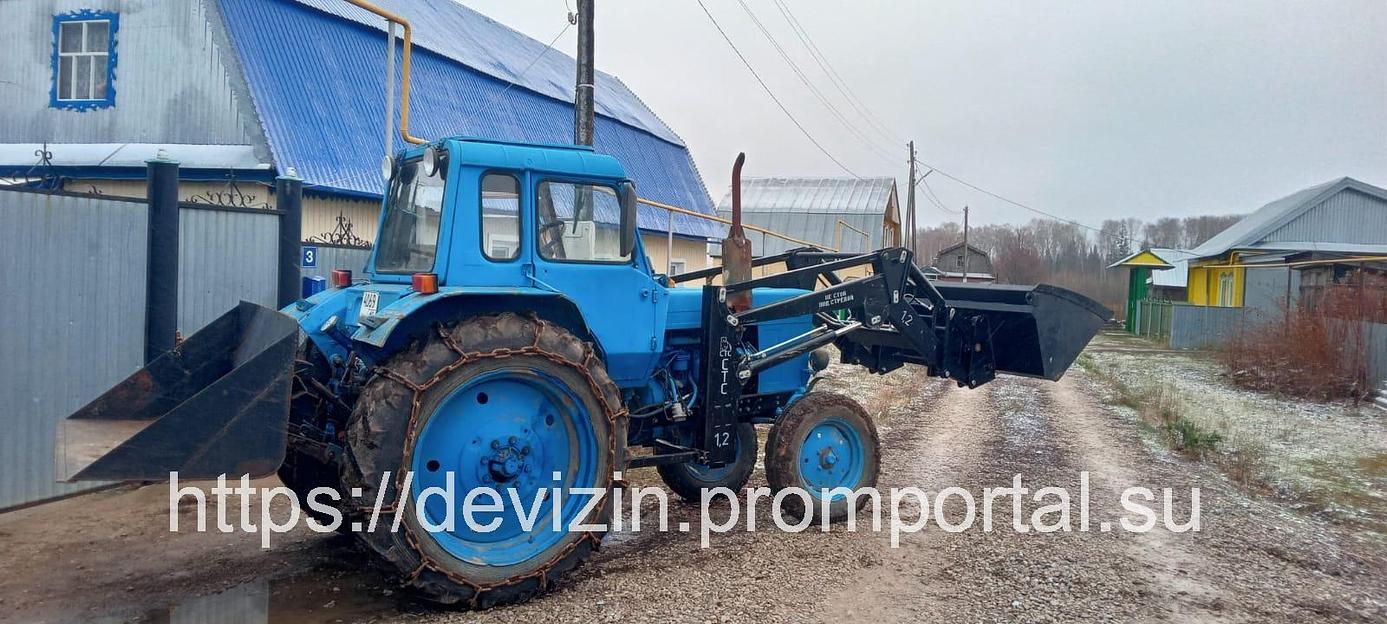 Погрузчик фронтальный СТС-1 тонна на МТЗ, т40, ЮМЗ, фото 1