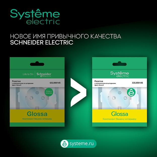 GLOSSA USB РОЗЕТКА A+С, 5В/2,4 А, 2х5В/1,2 А, механизм, БЕЛЫЙ фото 2