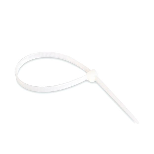 Хомут нейлоновый Deluxe СП 2.5*100 мм (Б) (100 штук в упаковке) СП 2.5*100 мм (Б) white фото 1