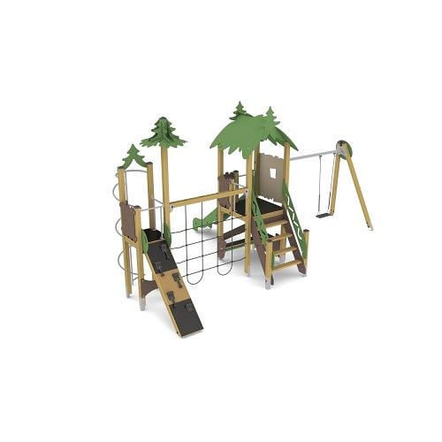 Игровой комплекс «Наш Двор», серия Сибирь, артикул S1202 фото 1
