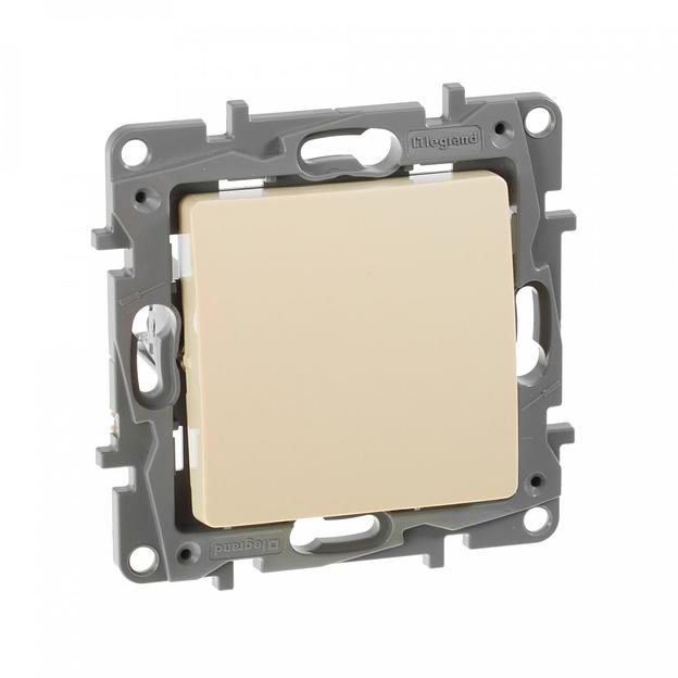 Выключатель Legrand Etika скрыт. 1кл. IP20 слоновая кость (672301) фото 2