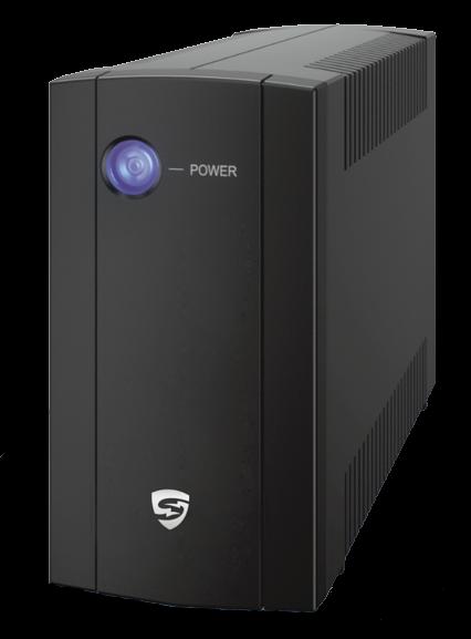 Источник бесперебойного питания/ UPS Сайбер Электро СТАРТ ПЛЮС-850ВА-ЕВРО Линейно-интерактивный 850ВА/425Вт. RS-232(2 EURO) (12В /5Ач.) фото 1