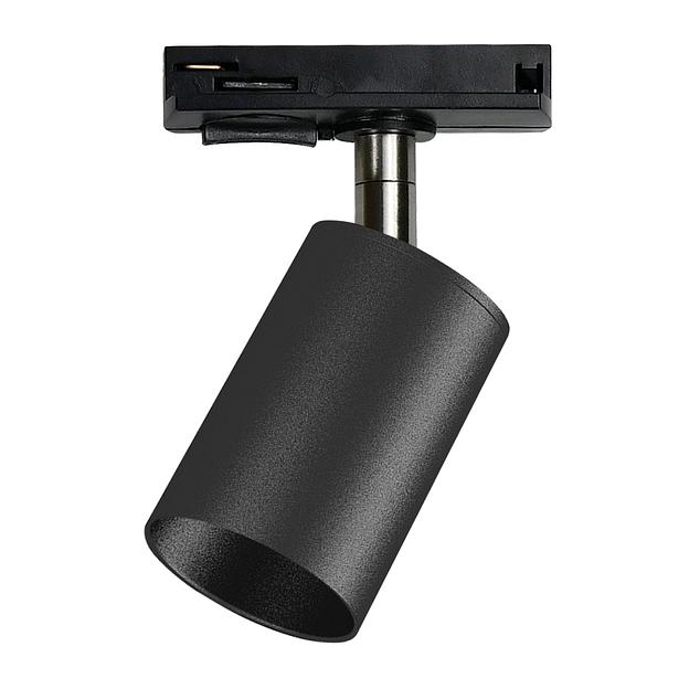 Светильник светодиодный трековый на шинопровод до 50W ДПО-50Вт черный под лампу GU10 Jazzway JazzWay 5037984A фото 1