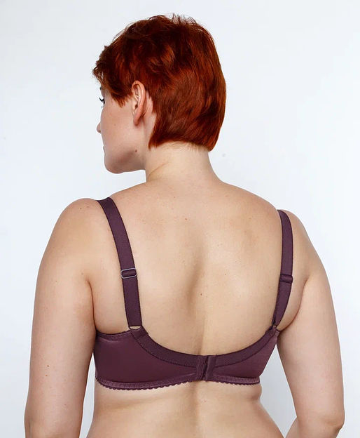 Бюстгальтер АйЛайк модель № 888 цвет сливовый ОПТ фото 3