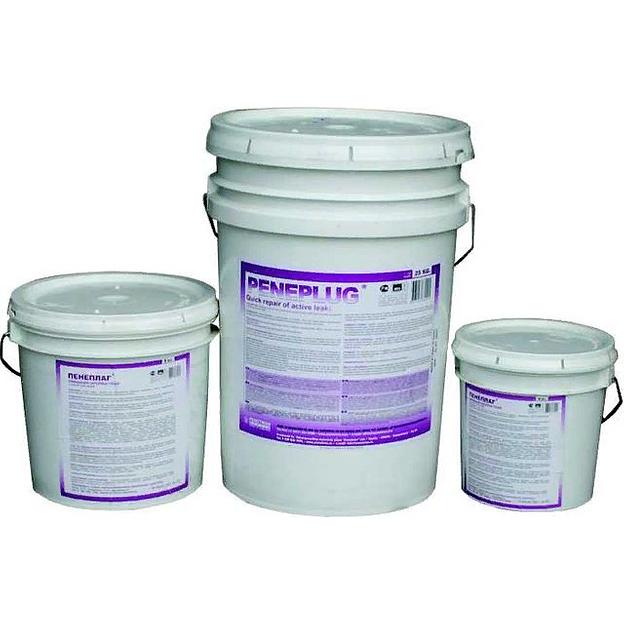 Гидроизоляция «Пенеплаг» гидропломба ведро 4/8 кг опт фото 3
