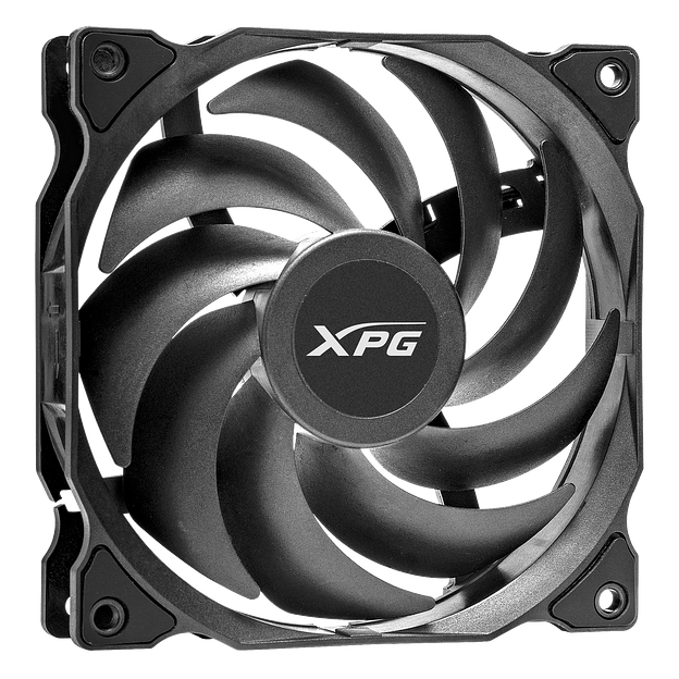 Вентилятор для корпуса ADATA XPG VENTO 120 21dB 1200rpm, 3pin (VENTO120-BKCWW) фото 1
