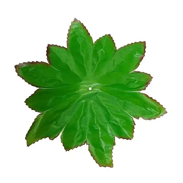 Лист не собран 12-конечн. рельеф Светл+кант LV-024 22,5см (474 шт/кг) фото 1