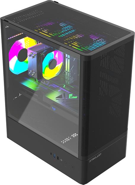 ПК Teclast G03 i5 14400F (2.5) 32Gb SSD1Tb RTX5060TI 8Gb Windows 11 Pro GbitEth WiFi BT 500W черный (G03 14400F32G1T5060T8BKRU) фото 3