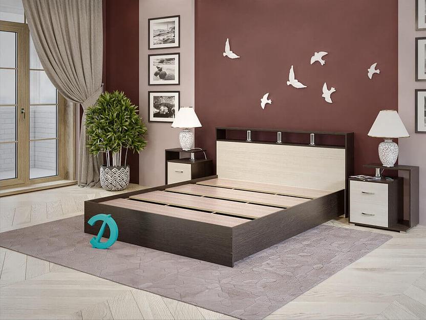 Кровать Досто «Троя» 167×221×87 см (сп. место 160×200 см), опт фото 5