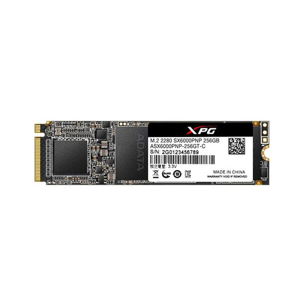 Твердотельный накопитель SSD ADATA XPG SX6000PNP 256GB M.2 ASX6000PNP-256GT-C фото 1