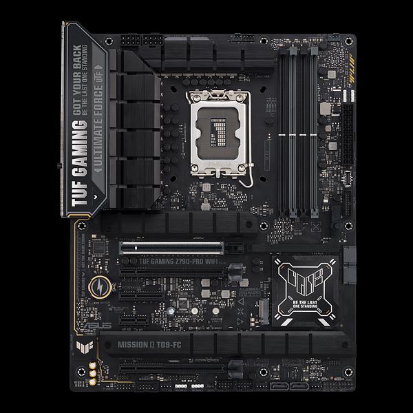Материнская плата ASUS TUF GAMING Z790-PRO WIFI, LGA1700, Z790, 4*DDR5, HDMI+DP, 4xSATA3 + RAID, M2, Audio, Gb LAN, USB 3.2, USB 2.0, ATX; 90MB1FJ0-M0EAY0 (TUF GAMING Z790-PRO WIFI) фото 1