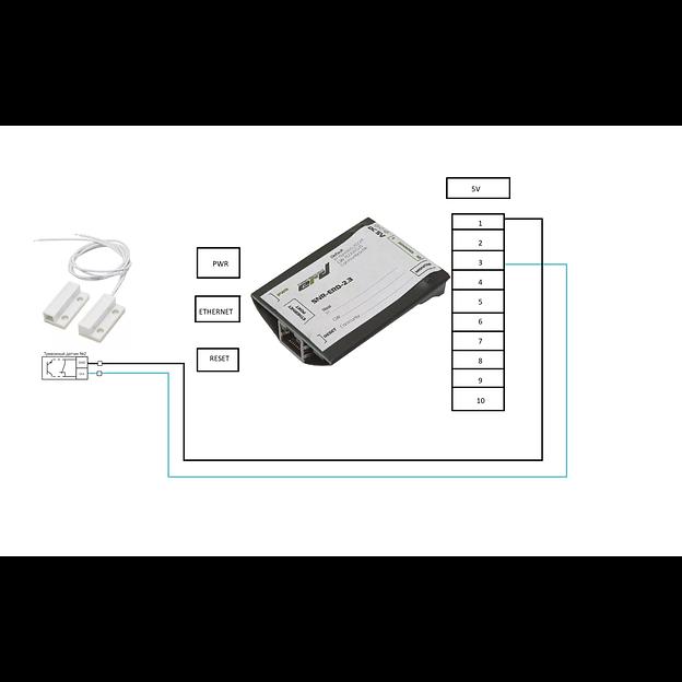 Извещатель охранный магнитоконтактный SNR-DS-01 фото 6