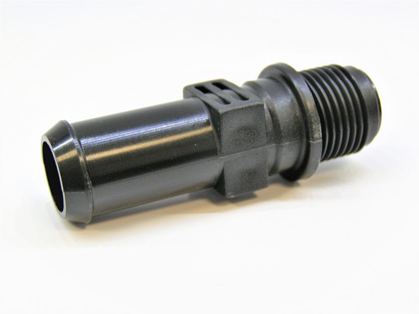 Штуцер с наружной резьбой 1/2 для перехода на шланг 20 мм фото 1