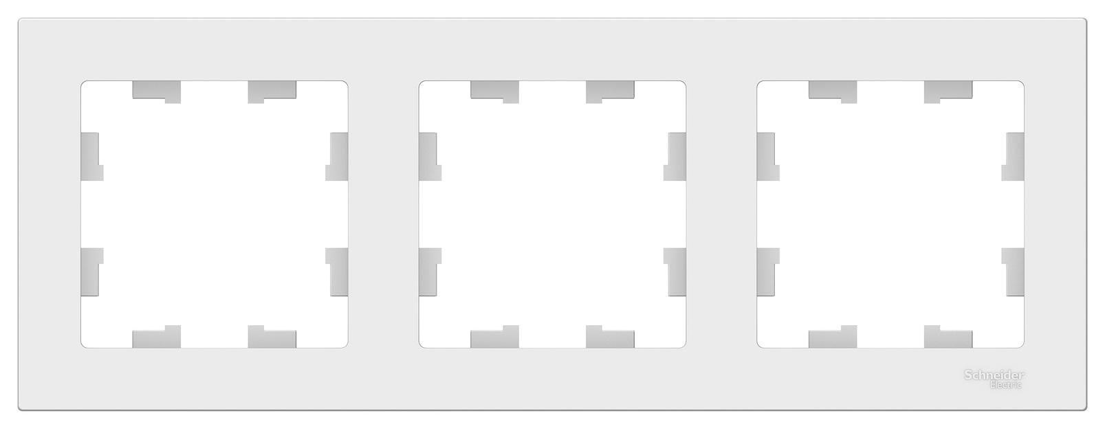 ATLASDESIGN 3-постовая РАМКА, универсальная, ЛОТОС фото 1