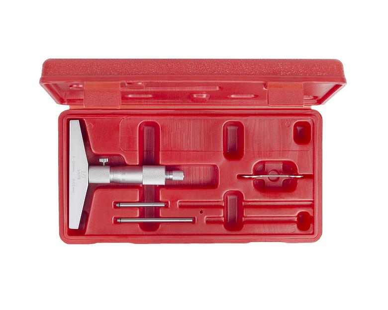 Глубиномер микрометр. ГМ- 50 0,01 SHAN с поверкой фото 4