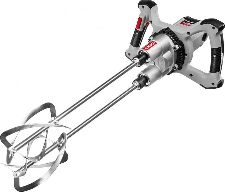 Дрель-миксер Зубр МРД-1400 1400Вт патрон:кулачковый фото 1