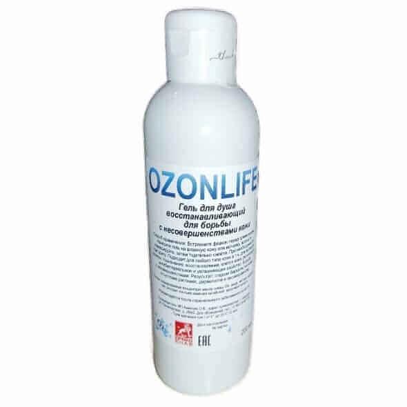 Гель для душа восстанавливающий для борьбы с несовершенствами «OZONLIFE» 200 мл фото 1