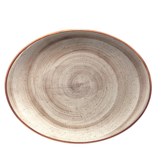 Блюдо овальное 250*190 мм. Террин, форма Мув /1/12/ фото 1