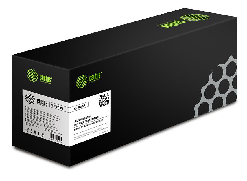 Картридж лазерный Cactus CS-TN910M TN-910M пурпурный (9000стр.) для Brother HL-L9310CDW/Brother MFC-L9570CDW фото 1