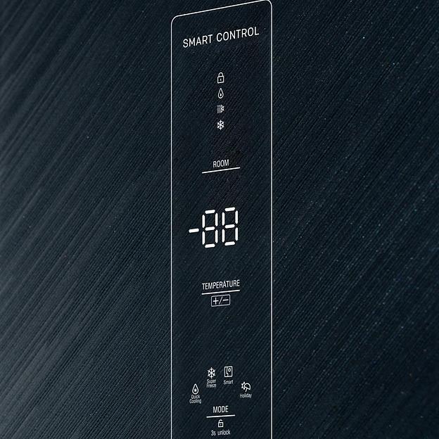 Холодильник Бирюса SBS 541 TBG черный двухкамерный 343/198 л морозилка слева, NoFrost, Side-by-side фото 3