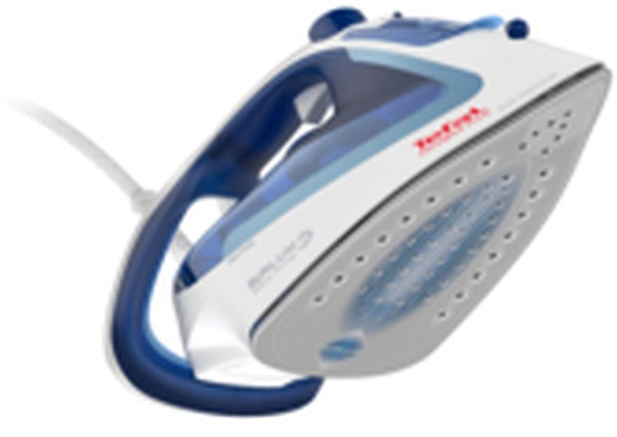 Утюг Tefal FV5715E0 2400Вт голубой/белый фото 2