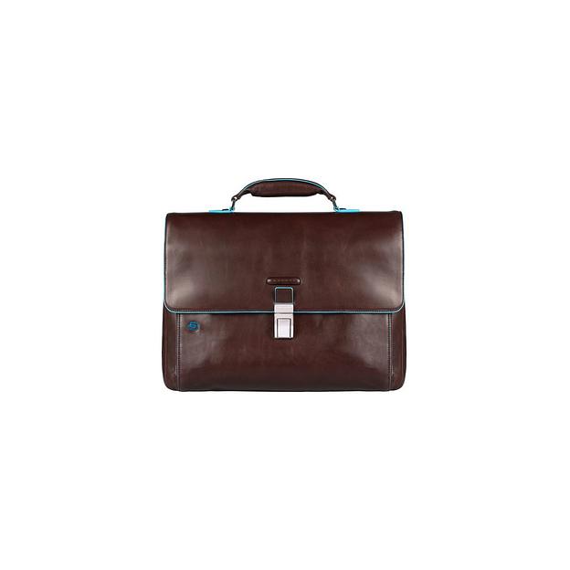 Портфель Piquadro Blue Square, кожа натуральная, коричневый [ca3111b2/mo] фото 1