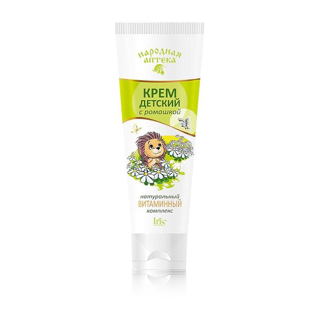 Iris cosmetic детский крем с ромашкой и натур.витамин комплексом 100мл фото 1