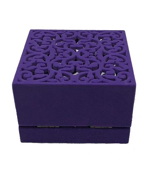 Футляр ажурный под часы и браслет (сиреневый) ОПТ фото 2