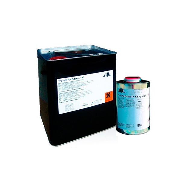 Однокомпонентная гидроактивная инъекционная полиуретановая смола «PenePurFoam 65» 20 кг опт фото 2