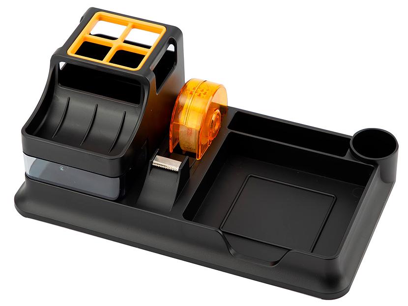 Органайзер настольный Deli E38252A 260x103x150мм черный фото 5