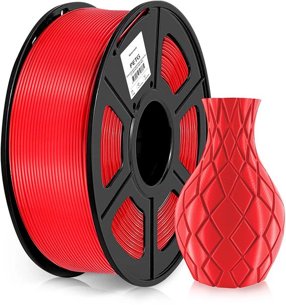 Пластик для принтера 3D Cactus CS-3D-PETG-1KG-RED PETG d1.75мм 1кг 1цв. фото 1