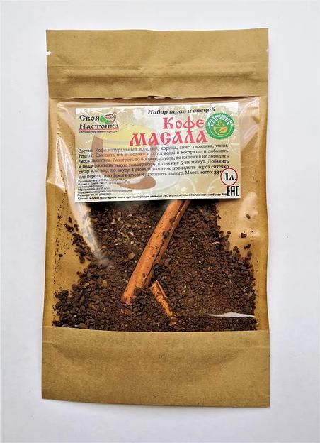 Набор трав и специй Своя Настойка «Кофе Масала» 33 г ОПТ фото 1