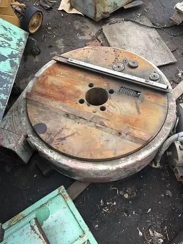 Ролики накатные на Heckert upw 12,5, планшайба TOS фото 3