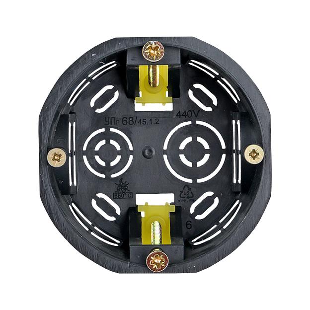EKF plc-kmp-020-011 Коробка установочная КМП-020-011 для полых стен (71х45) с пластиковыми лапками IP30 EKF PROxima фото 2