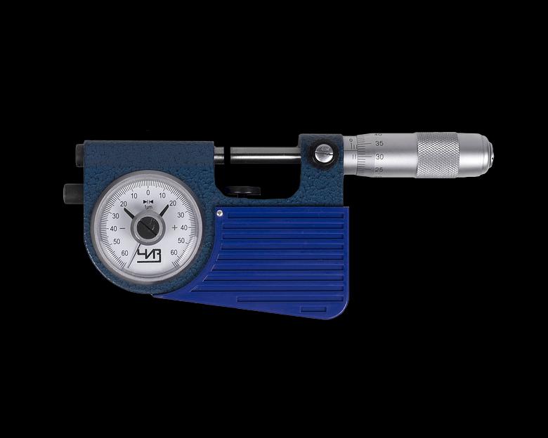 Микрометр рычажный МР- 25 0,001 +/-65 ЧИЗ с поверкой фото 1