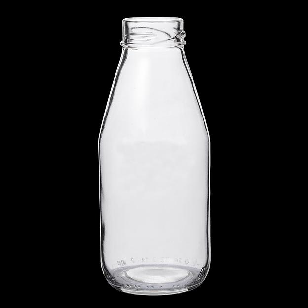 Бутылка стеклянная твист-офф 38 300 мл «Морковь» фото 1