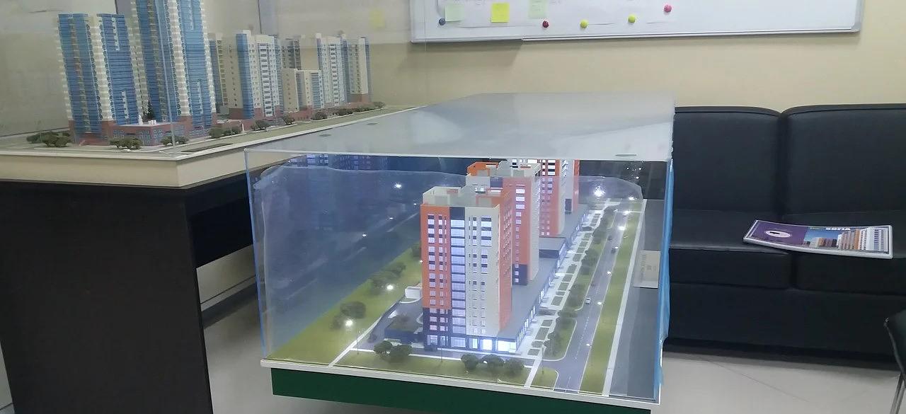 Макеты жилых комплексов от творческой мастерской «Лотос» г. Астана под заказ фото 6