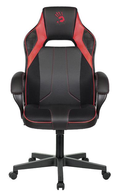 Кресло игровое A4Tech Bloody GC-300 черный/красный эко.кожа/ткань крестовина фото 2