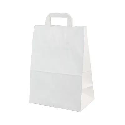 Крафт пакет с плоской ручкой 1 сл. 43х32х13 УНМ, Опт фото 1