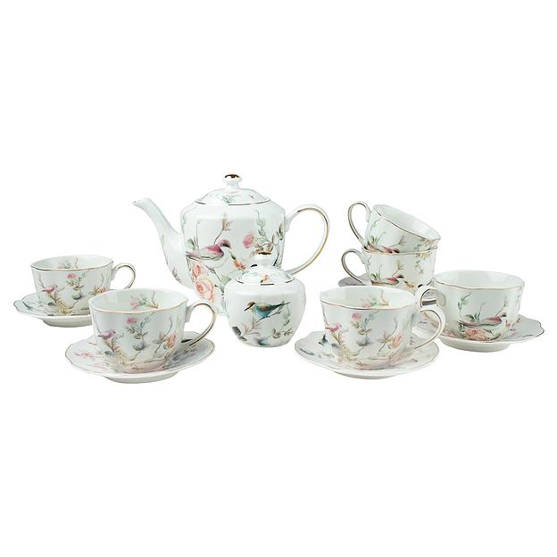 Чайный сервиз Lepard Райский сад 6 персон 14 предметов фото 1