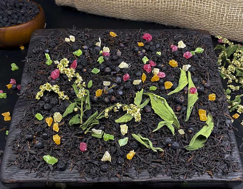 Авторский чай «Домашний с черёмухой» ОПТ фото 1