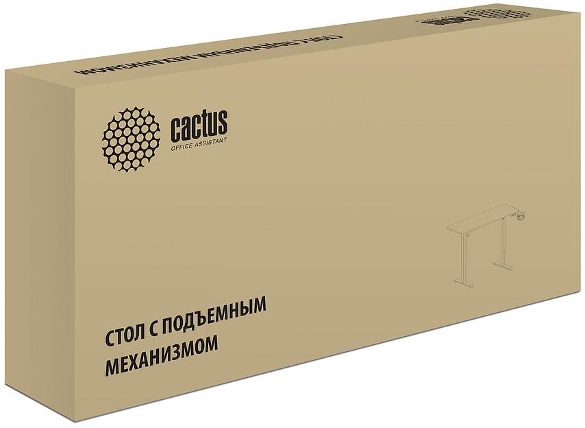 Стол Cactus CS-ED-WWT столешница МДФ белый каркас белый фото 7