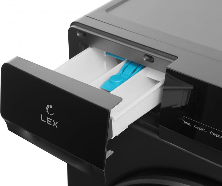 Стиральная машина Lex LWM12014GrIThD класс: A+++ загр.фронтальная макс.:12кг серый инвертер фото 8