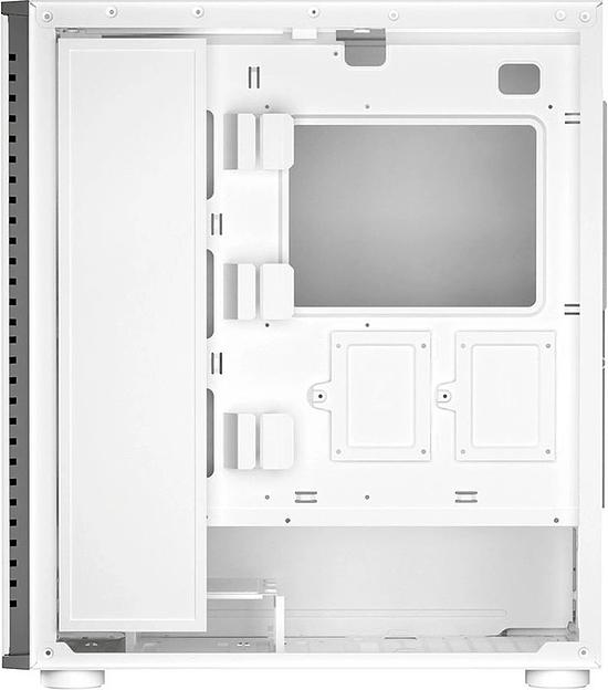 Корпус PcCooler ME200 MESH WH черный без БП ATX 3x120mm 2xUSB3.0 audio bott PSU фото 3
