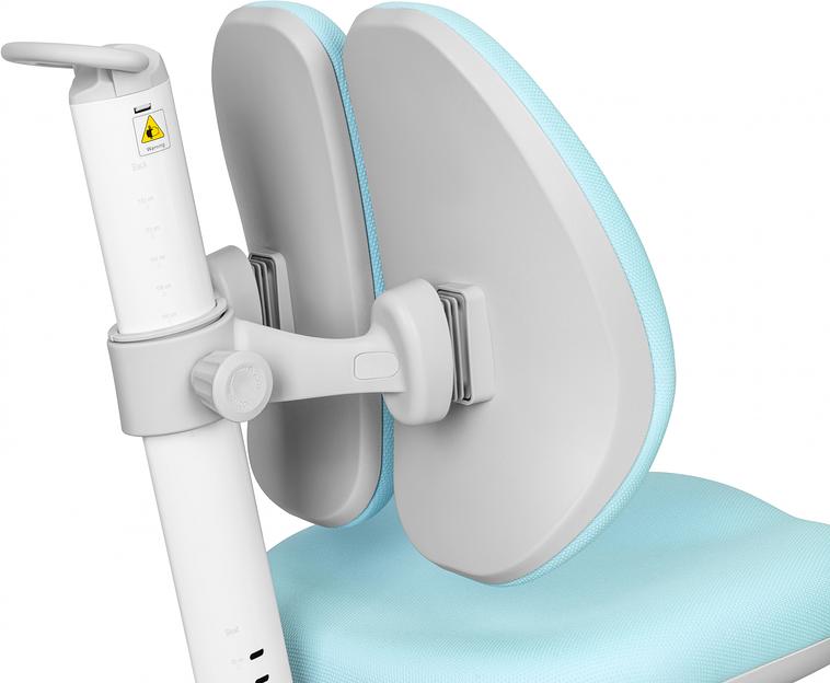 Кресло детское Cactus CS-CHR-3604BL голубой крестов. пластик серый фото 9